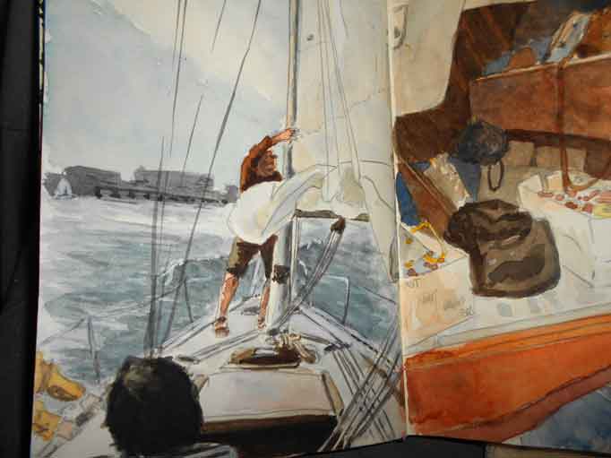 Carnet voile